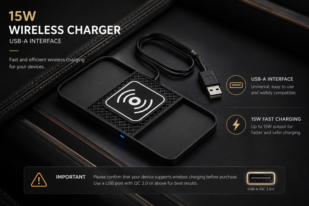 Nexora ChargePad™ – Wireless Car Charger