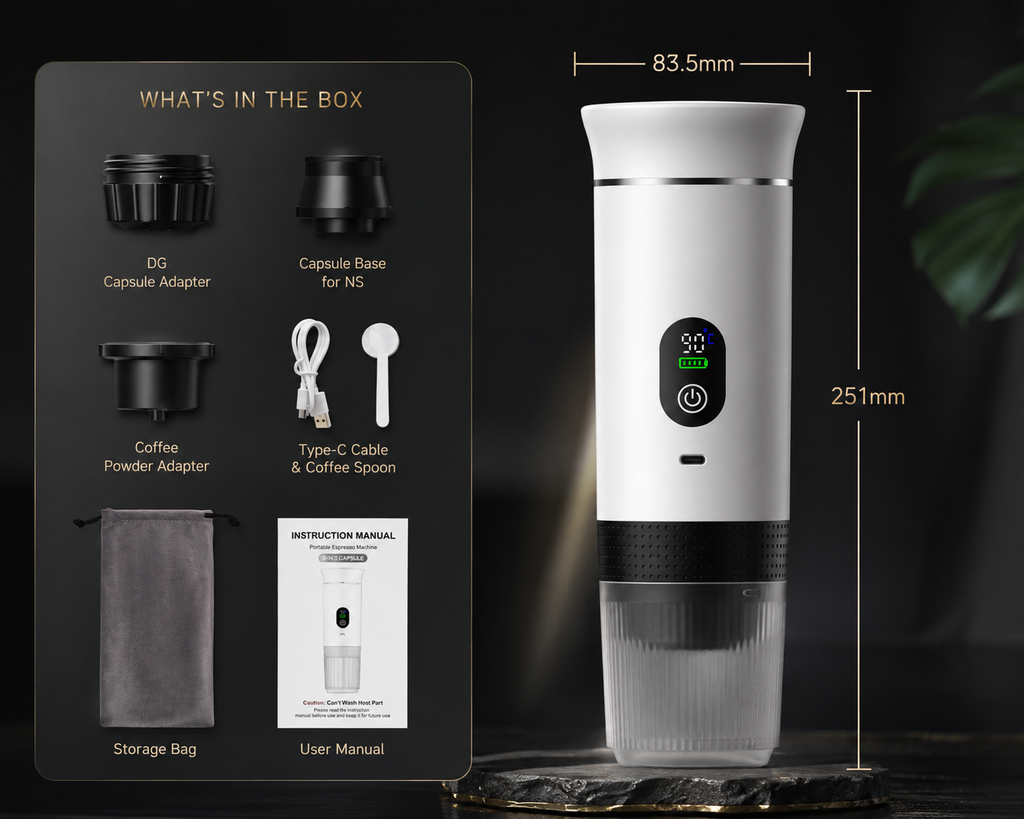 Nexora™ Portable Espresso Pro