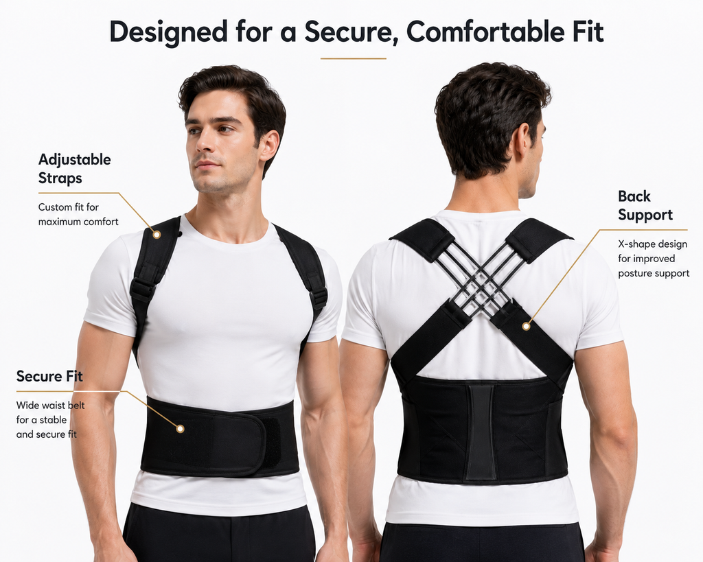 Nexora PostureAlign™ Back Brace