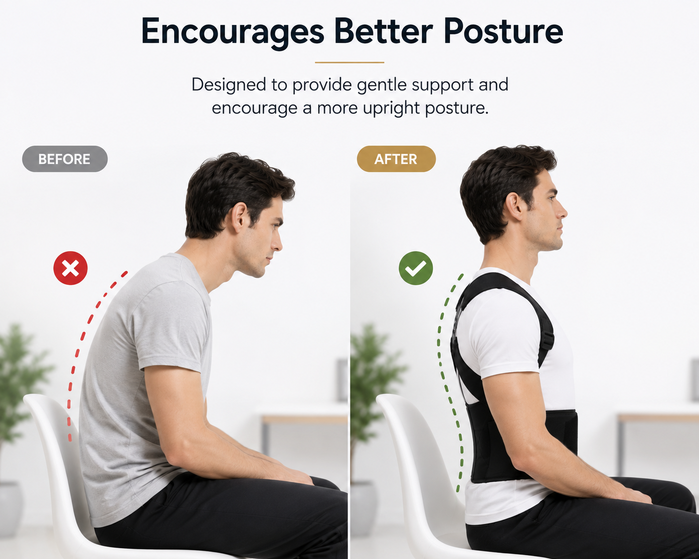 Nexora PostureAlign™ Back Brace