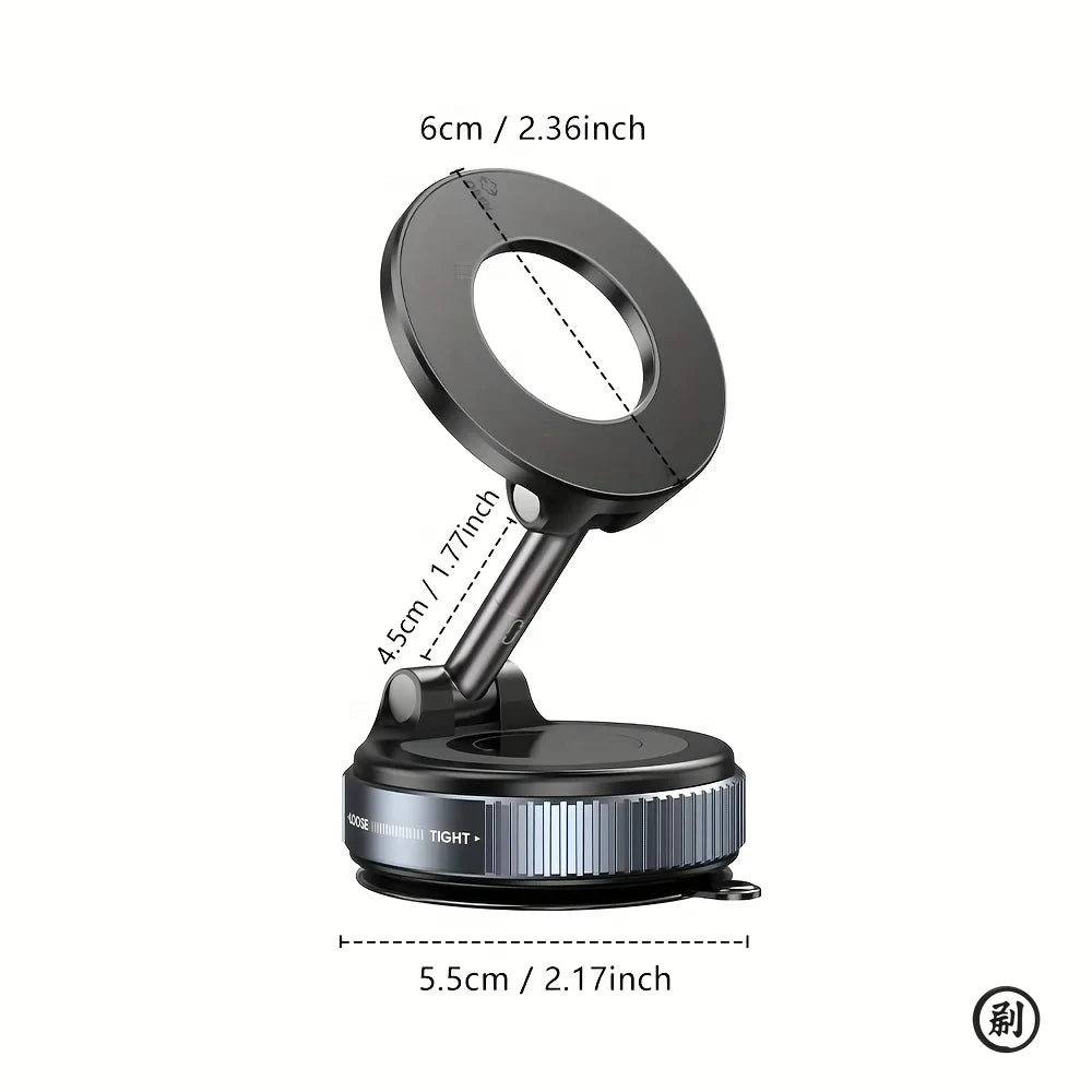 MagGrip Pro™ – Magnetisk Mobilhållare med Vakuumsug